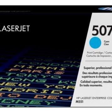 HP CE401A 507A Mavi Toner