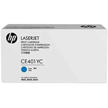HP CE401YC Toner
