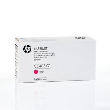 HP CE403YC Toner