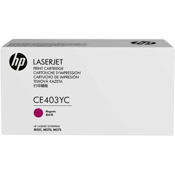 HP CE403YC Toner