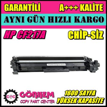 HP CF217A M102A MFP M130 Muadil Toner