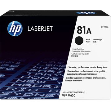 HP CF281A SIYAH 10.000 SAYFA 81A TONER