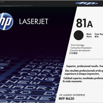HP CF281A SIYAH 10.000 SAYFA 81A TONER