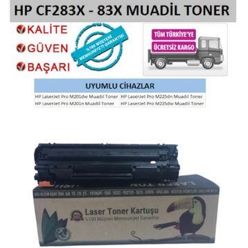 HP CF283X Muadil Toner