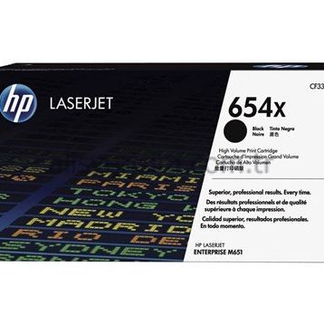 HP CF330X 654X Black Toner Kartuş