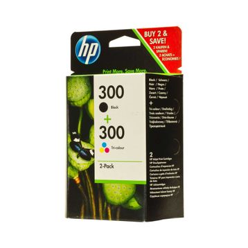HP CN637EE 300 Siyah-Renkli Kartuş