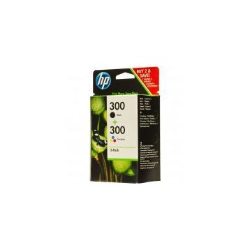 HP CN637EE 300 Siyah-Renkli Kartuş