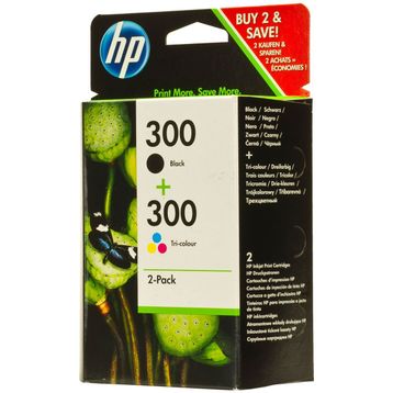HP CN637EE 300 Siyah-Renkli Kartuş