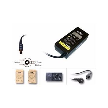 HP Compaq 65W Pinli RNA-HC02 Uyumlu Laptop Adaptör