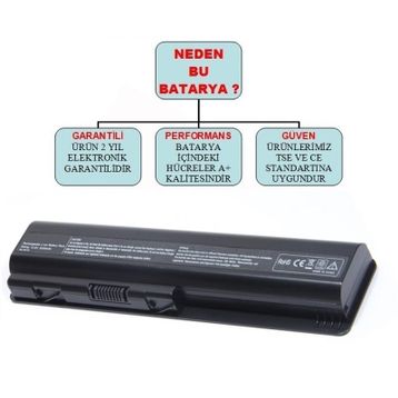 HP Compaq Pavillion DV6-1053CL Notebook Batarya