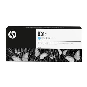 HP CZ698A 831C 775 ml Açık Mavi Cyan Orijnal Latex Mürekkep Kartuşu