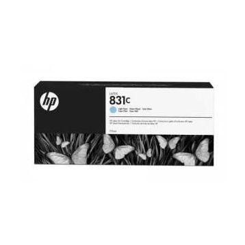 HP CZ698A 831C 775 ml Açık Mavi Cyan Orijnal Latex Mürekkep Kartuşu