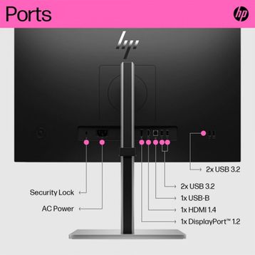 HP E24T G5 6N6E6AA 23.8 inç 75Hz 5ms Monitör