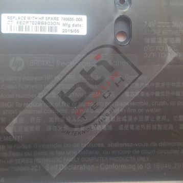 HP EliteBook Folio 1020-G2 Notebook Batarya