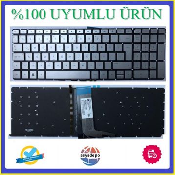 HP Envy 15-W101NT Silver Klavye