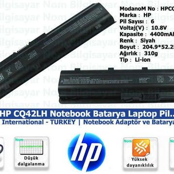 HP Envy 17-1100 17-1103TX 17-1104TX 17-1110TX 17-1112TX Uyumlu Notebook Batarya