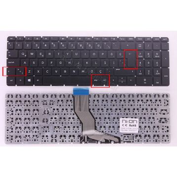 HP Envy 17-N100NT Klavye