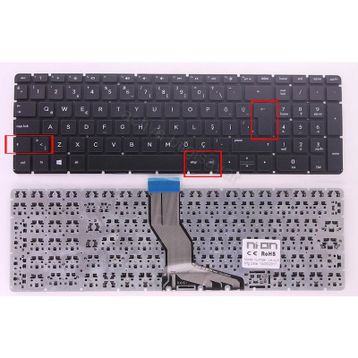 HP Envy 17-N100NT Klavye