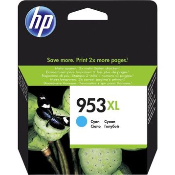 HP F6u16a 953xl Yüksek Kapasiteli Mavi Kartuş