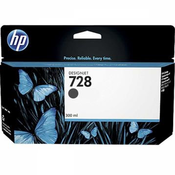 HP F9J68A 728 Mat Siyah 300 ml DesignJet Mürekkep Kartuşu