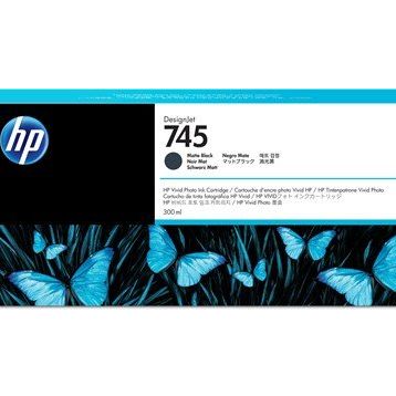 HP F9K05A 745 Mat Sıyah 300 ml Genıs Format Mürekkep Kartuş
