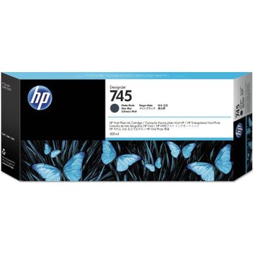 HP F9K05A 745 Mat Sıyah 300 ml Genıs Format Mürekkep Kartuş