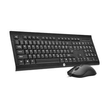 HP KM100 1QW64AA Kablolu Klavye Mouse Seti