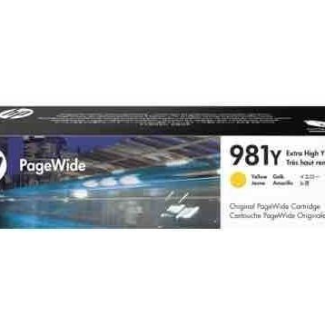 HP L0R15A 981Y Sarı Kartuş