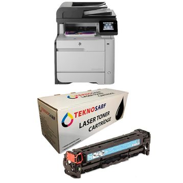 HP M476NW Mavi Muadil Toner