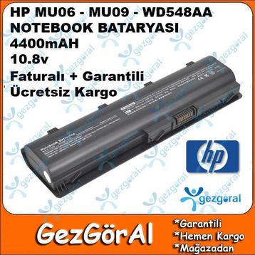 HP MU06 Notebook Bataryası