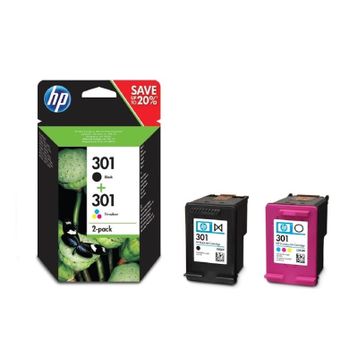 HP N9J72AE 301 Siyah Mürekkep Kartuş