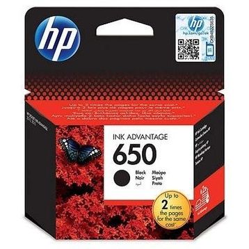 HP No:650 Siyah Kartuş