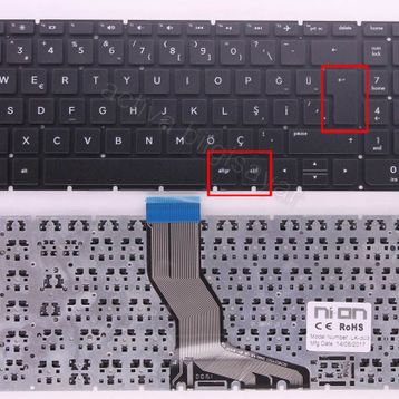 HP Pavilion 15-AB Klavye