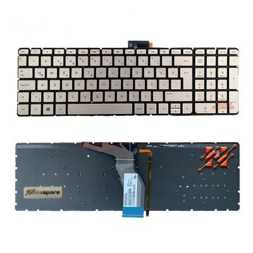 HP Pavilion 15-AB214NT Gümüş Klavye