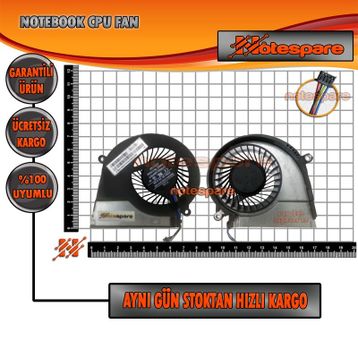 HP Pavilion 17-E143NR 17-E146US 17-E148CA Uyumlu Notebook Fan