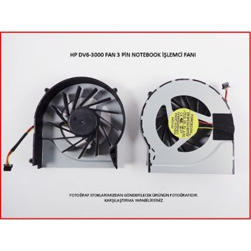 Hp Pavilion DV6-3000 Uyumlu Notebook Fan