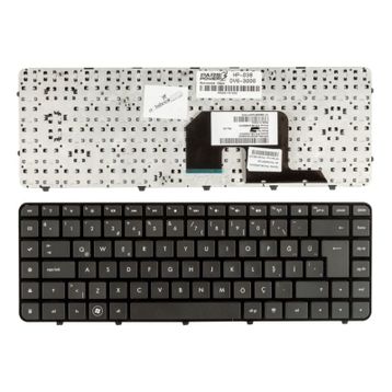 HP Pavilion DV6-3330ET DV6-3330ST Siyah Uyumlu Notebook Klavye