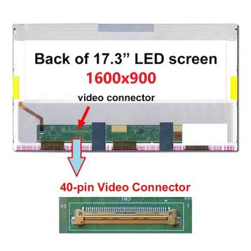 Hp Pavilion DV7-4165EG Uyumlu Notebook LCD Ekran