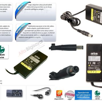 HP Pavilion G6 19V 90W Uyumlu Notebook Adaptör