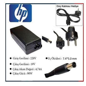 Hp Pavilion G6-1D98DX G6-1V71HE G62 Uyumlu Adaptör