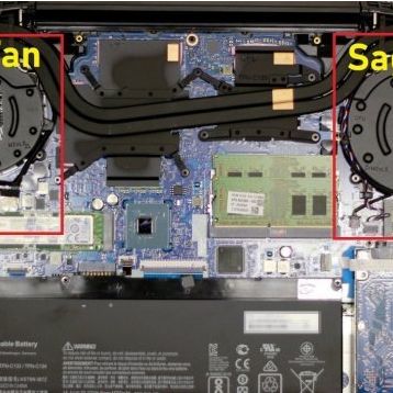 HP Pavilion Gaming 15-CX0038NT V1 Sağ Fan