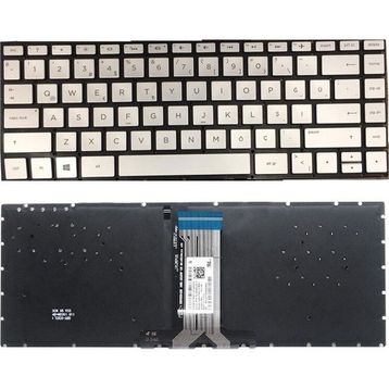 HP Pavilion X360 14-BA001NT 2CR44EA Gri Notebook Klavyesi