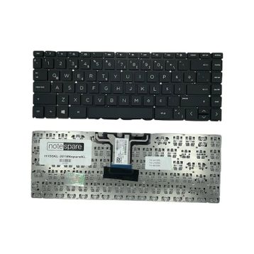 HP Pavilion X360 14-BA005NT Siyah Notebook Klavyesi