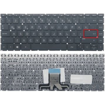 HP Pavilion X360 14-BA005NT Siyah Notebook Klavyesi