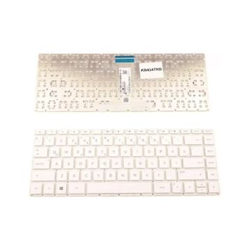 HP Pavilion X360 14-BA101NT Beyaz Notebook Klavyesi