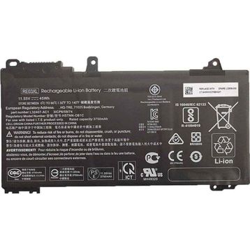 HP ProBook 6MQ71EA Notebook Batarya