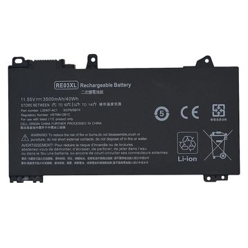 HP ProBook 6MQ71EA Notebook Batarya
