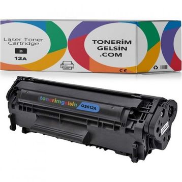 HP Q2612A 12A Laser Siyah Muadil Toner
