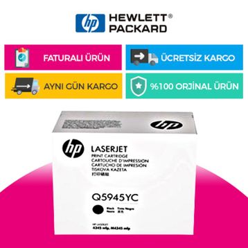 HP Q5945YC Siyah Toner