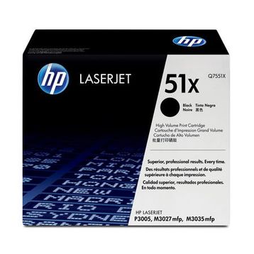 HP Q7551X 51X Siyah Lazer Toner